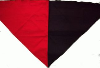 Röd/svart scarf